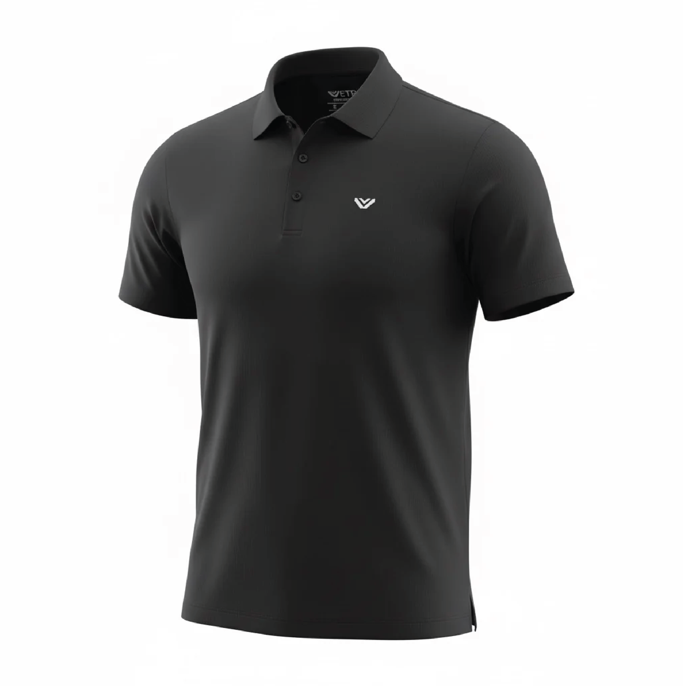 Vetra Motion Flex Polo Tee - Black